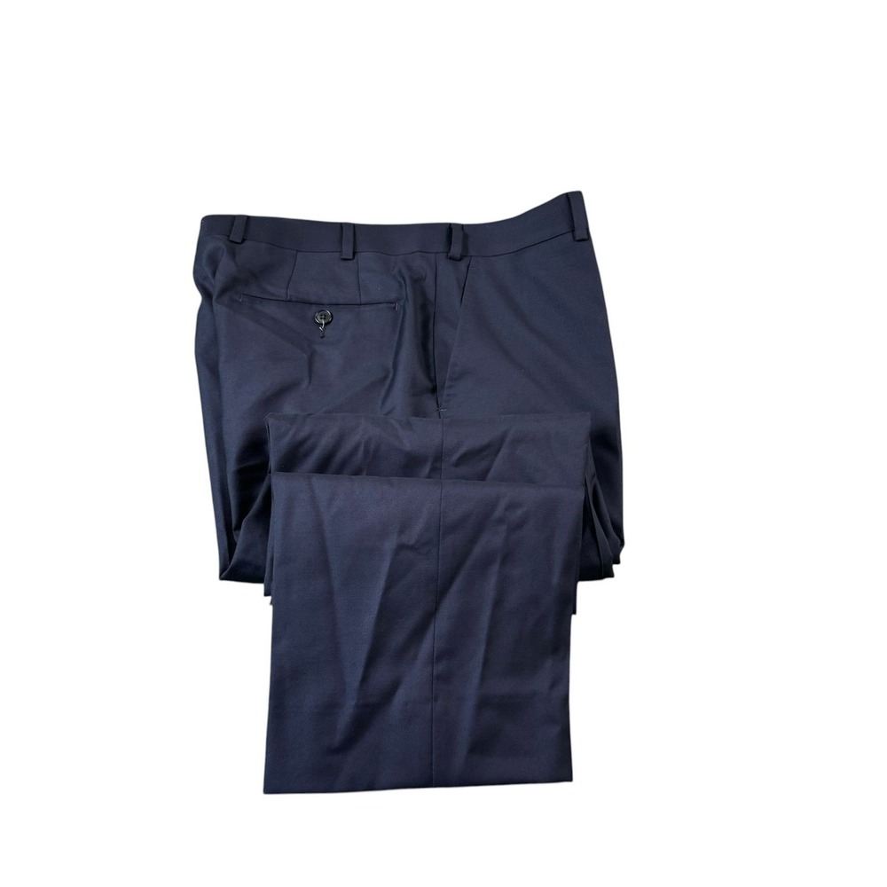 Suit Supply Navy Blue Reda Wool Men's Trouser Size 34x29